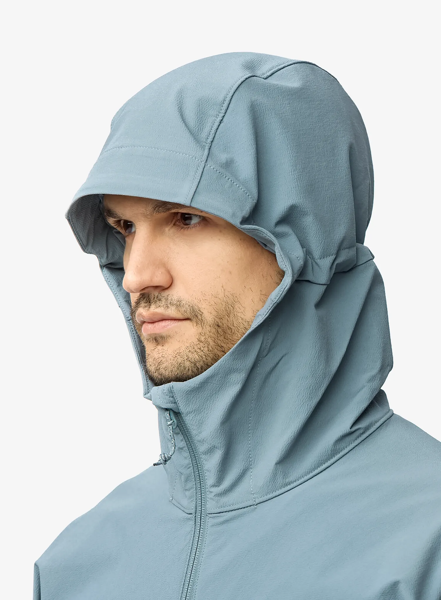 Softshell jakna Fjallraven Bergtagen Stretch Jacket - nimbus blue