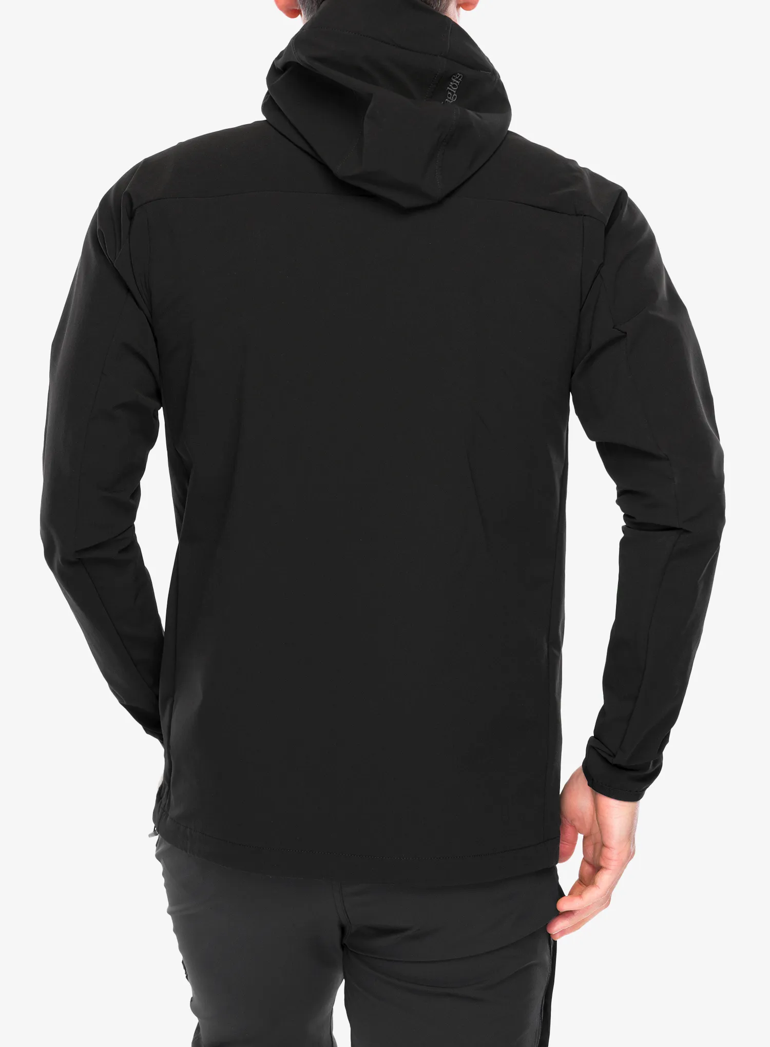 Softshell jakna Haglofs Rosson Softshell Hood - true black