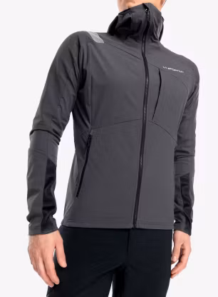 Softshell jakna La Sportiva Aequilibrium Speed Jacket - onyx/chalk