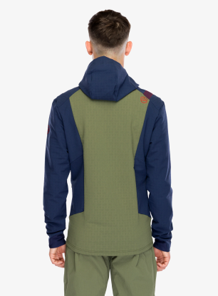 Softshell jakna La Sportiva Descender Storm Jkt - cypress/night sky