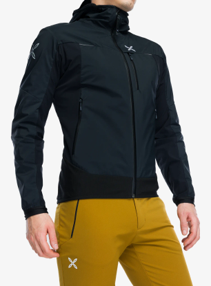 Softshell jakna Montura Air Action Hybrid Jacket - black