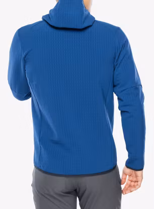 Softshell jakna Patagonia R2 TechFace Hoody - clement blue