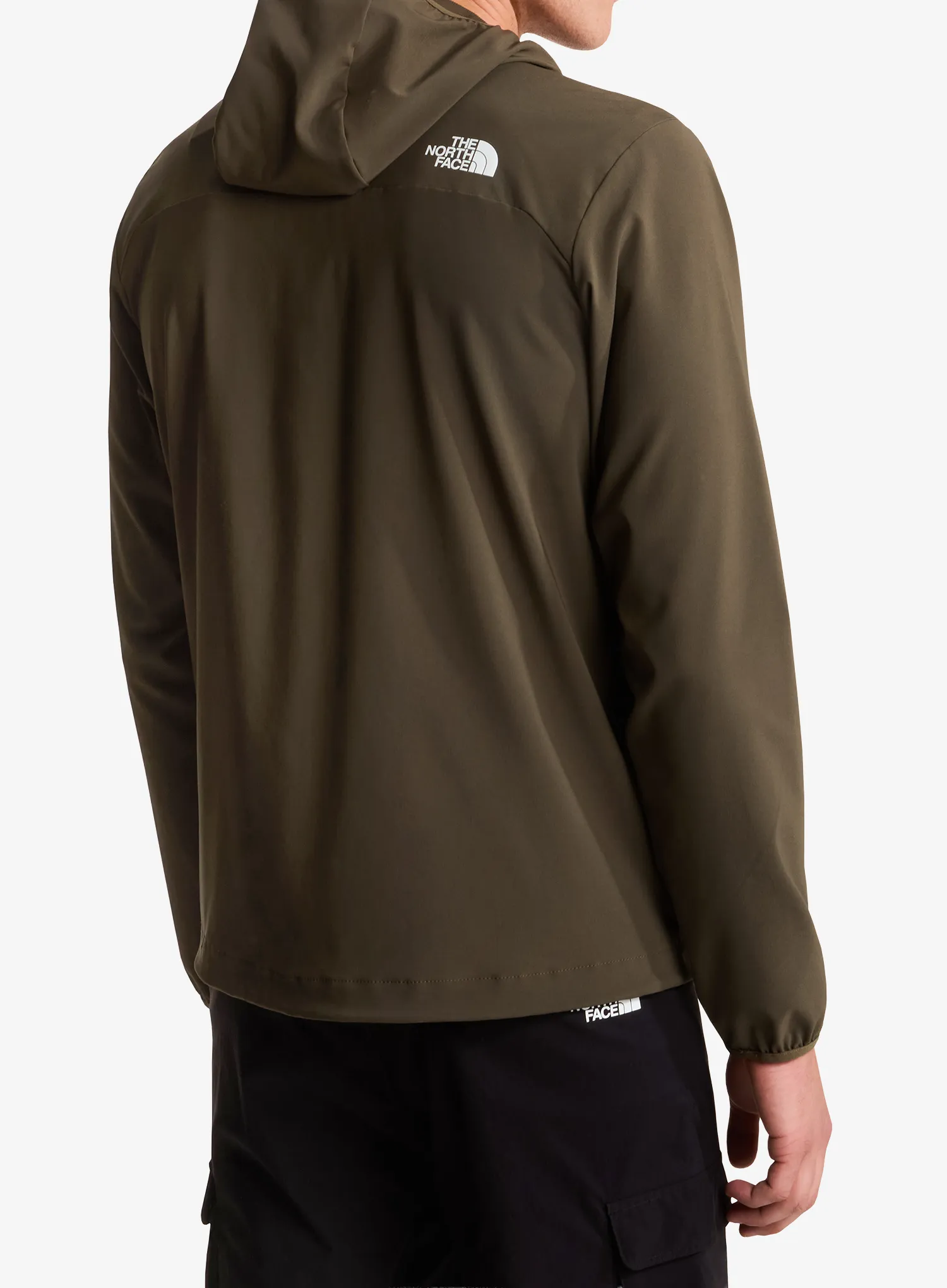 Softshell jakna The North Face Nimble Hoodie 2 - new taupe green