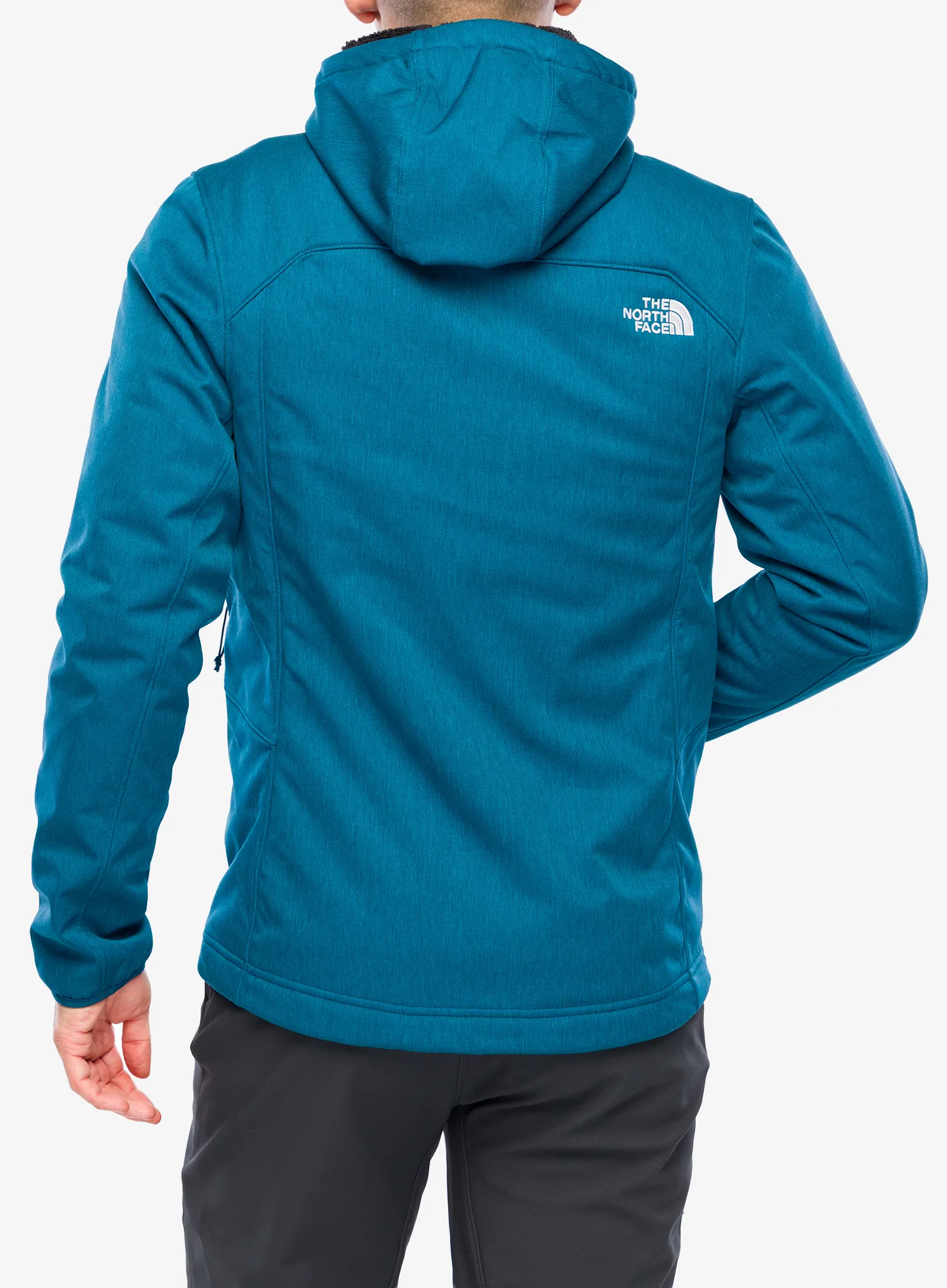 Softshell jakna The North Face Quest Hooded Softshell - mineral ink dark heather