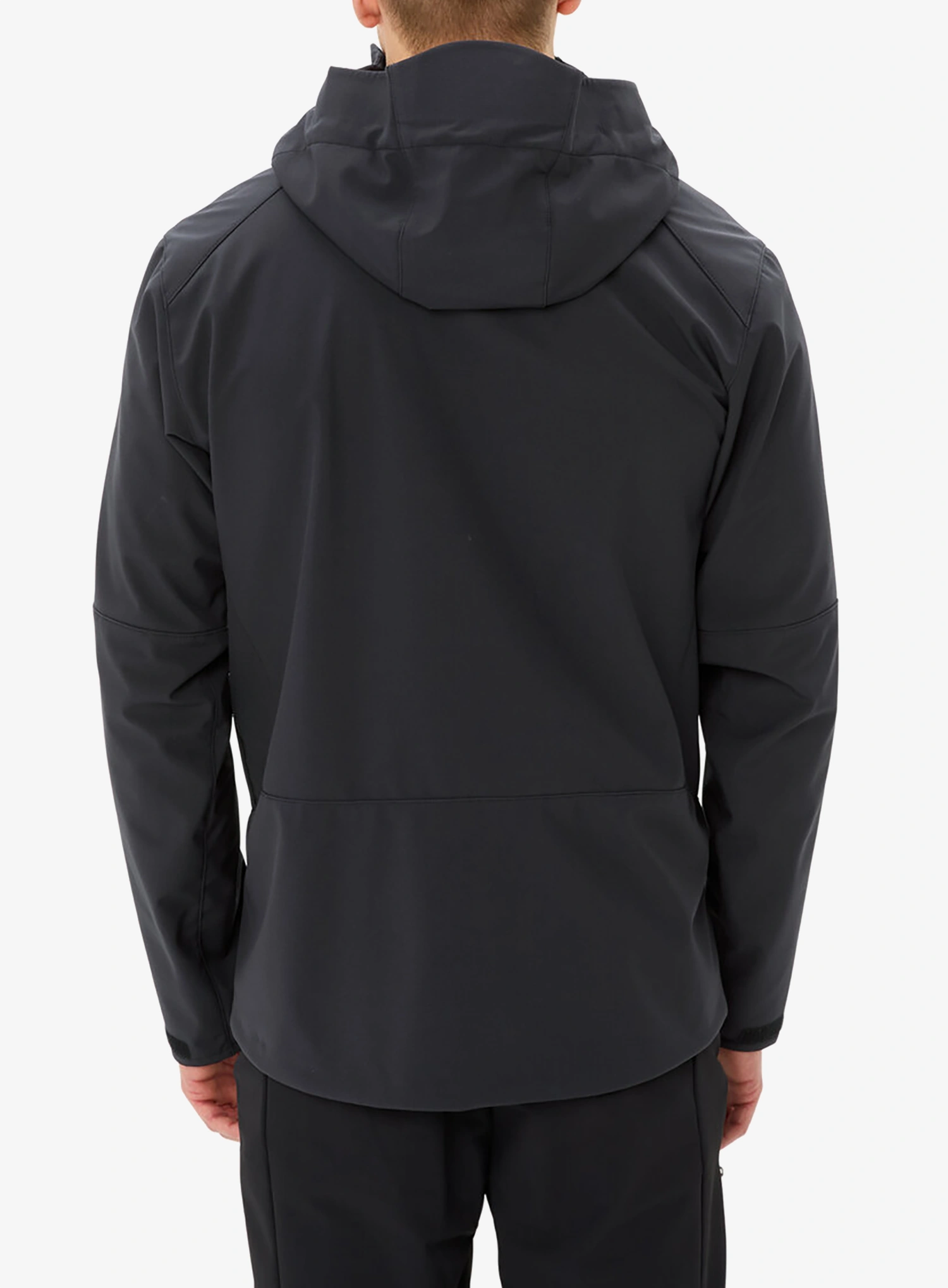 Softshell jakna Vaude Roccia Softshell Jacket II - black/savanna