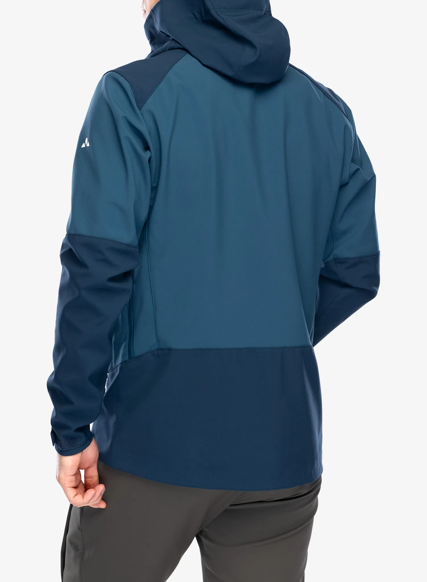 Softshell jakna Vaude Roccia Softshell Jacket II - dark sea uni