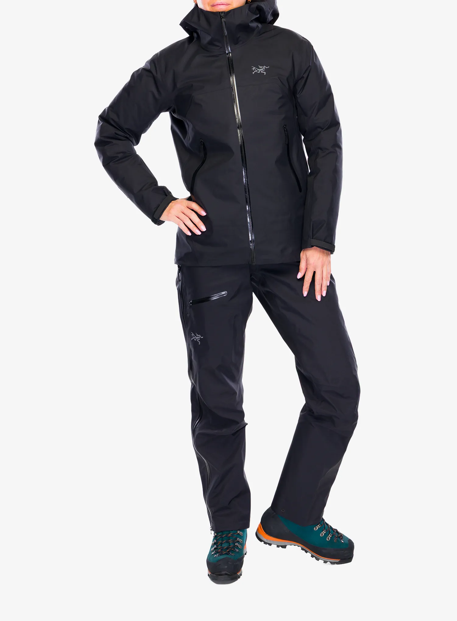 Ženska nepremočljiva jakna Arcteryx Beta Jacket - black/black