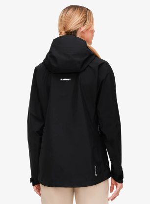 Ženska nepremočljiva jakna Mammut Crater IV HS Hooded Jacket - black