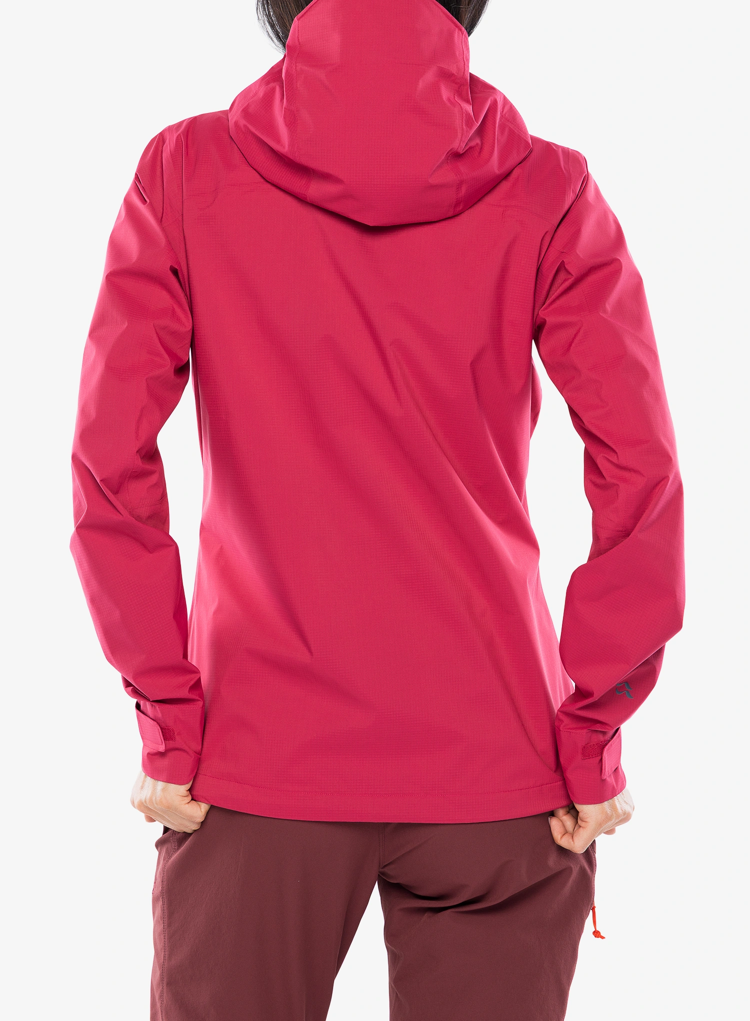 Ženska nepremočljiva jakna Rab Downpour Light Jacket - watermelon