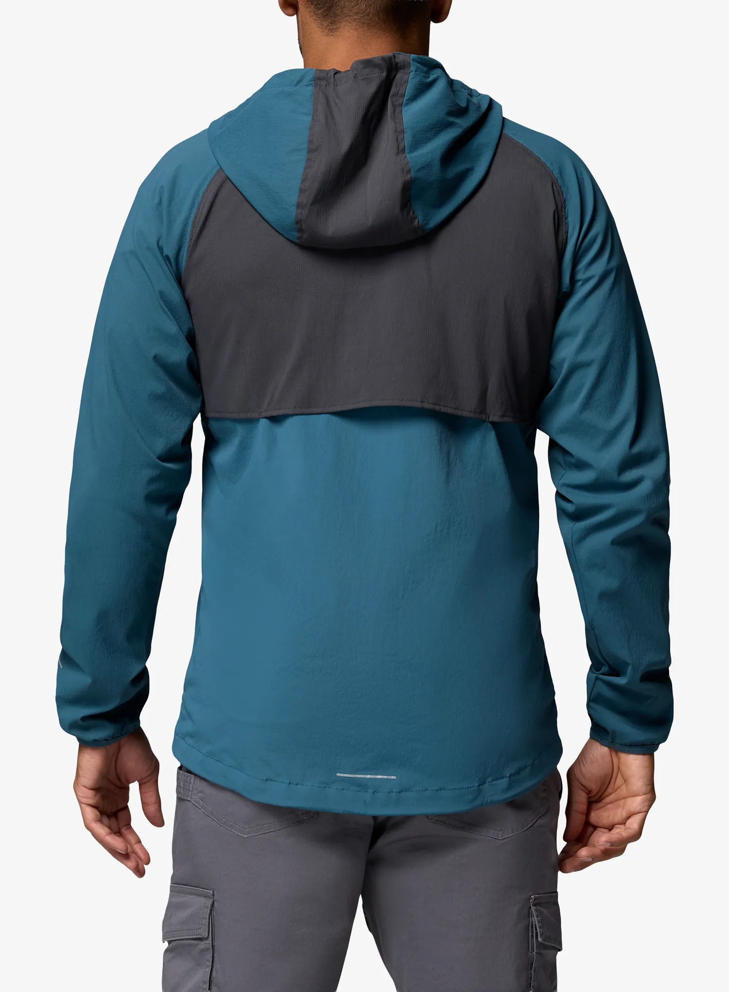 Vetrovka Columbia Columbia Tech II Wind Full Zip - everblue/shark