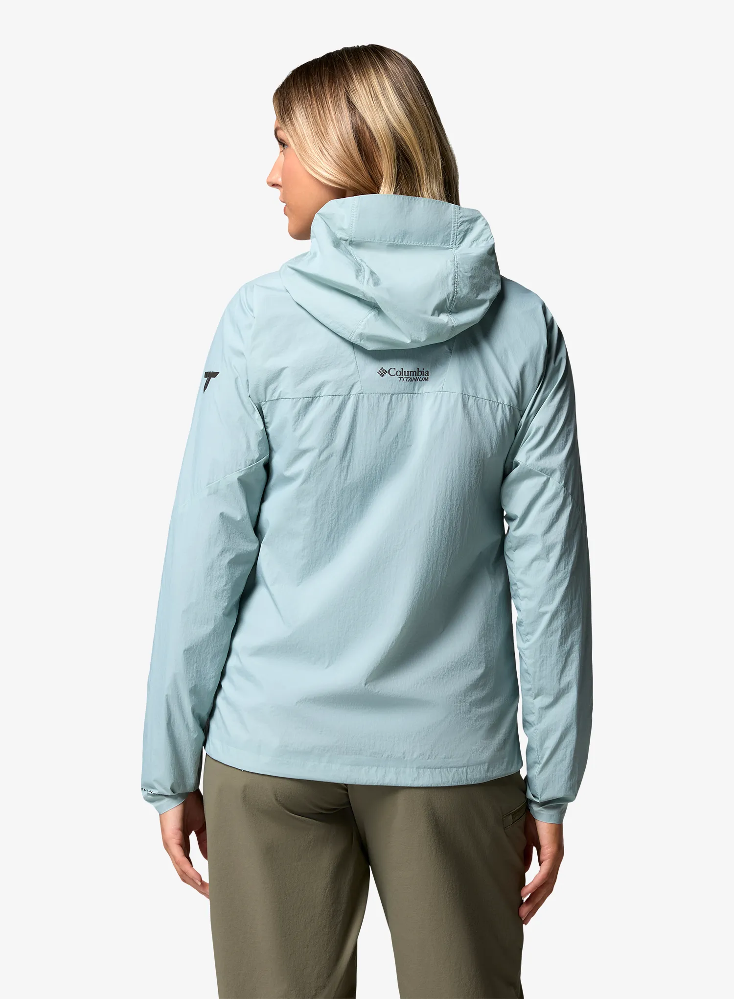 Ženska vetrovka Columbia Khyex Pro Wind Jacket - crushed blue