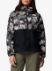Ženska vetrovka Columbia Spire Valley Printed Windbreaker - black ikatbloom print/black