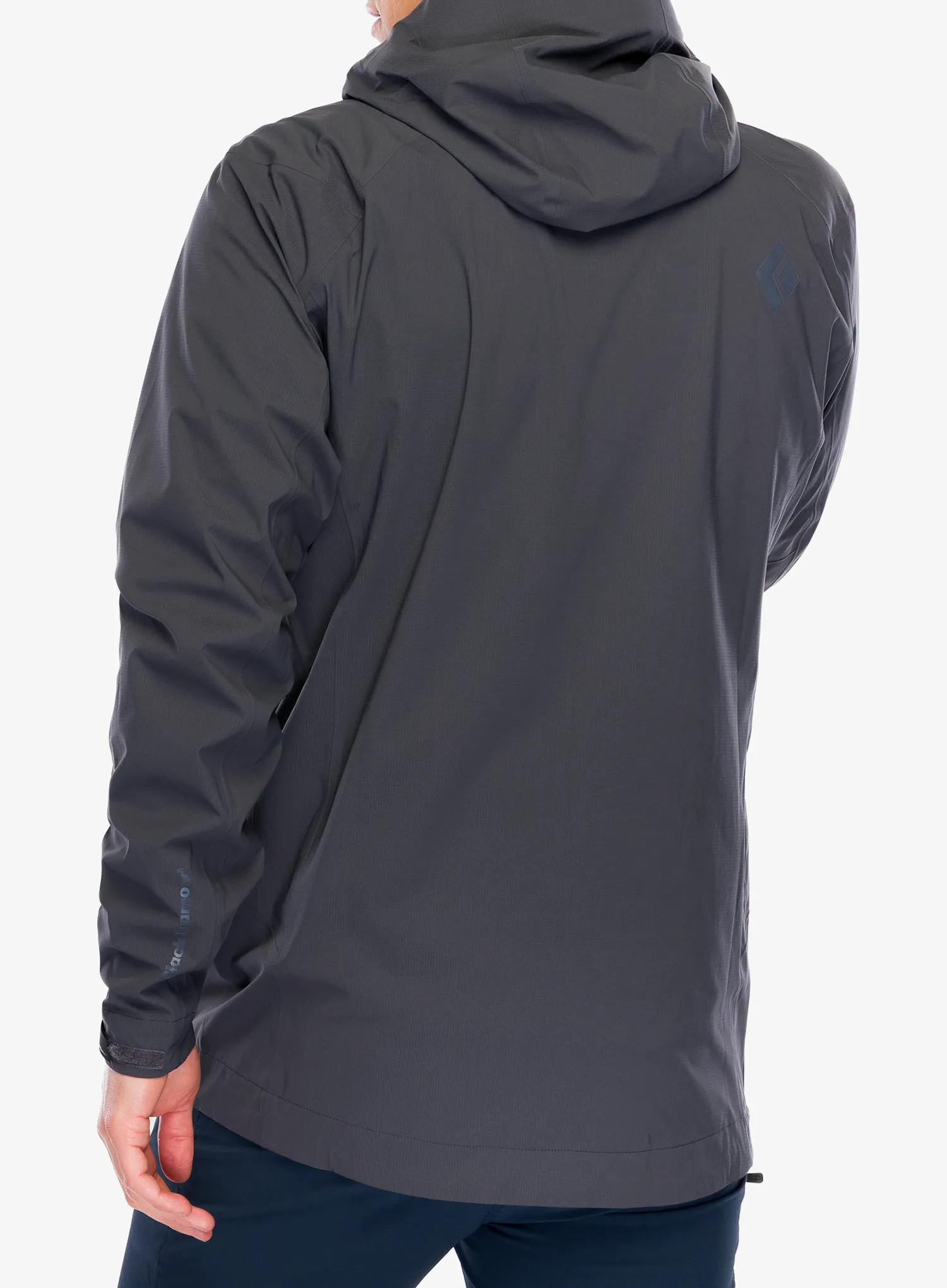 Nepremočljiva jakna Black Diamond Highline Stretch Shell - anthracite