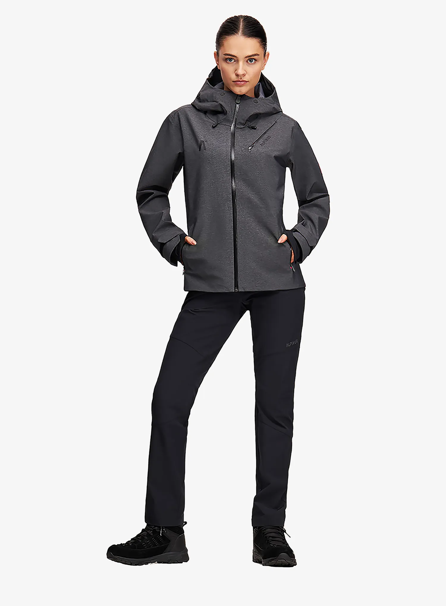 Ženska hardshell jakna Alpinus Gingera Pro - black