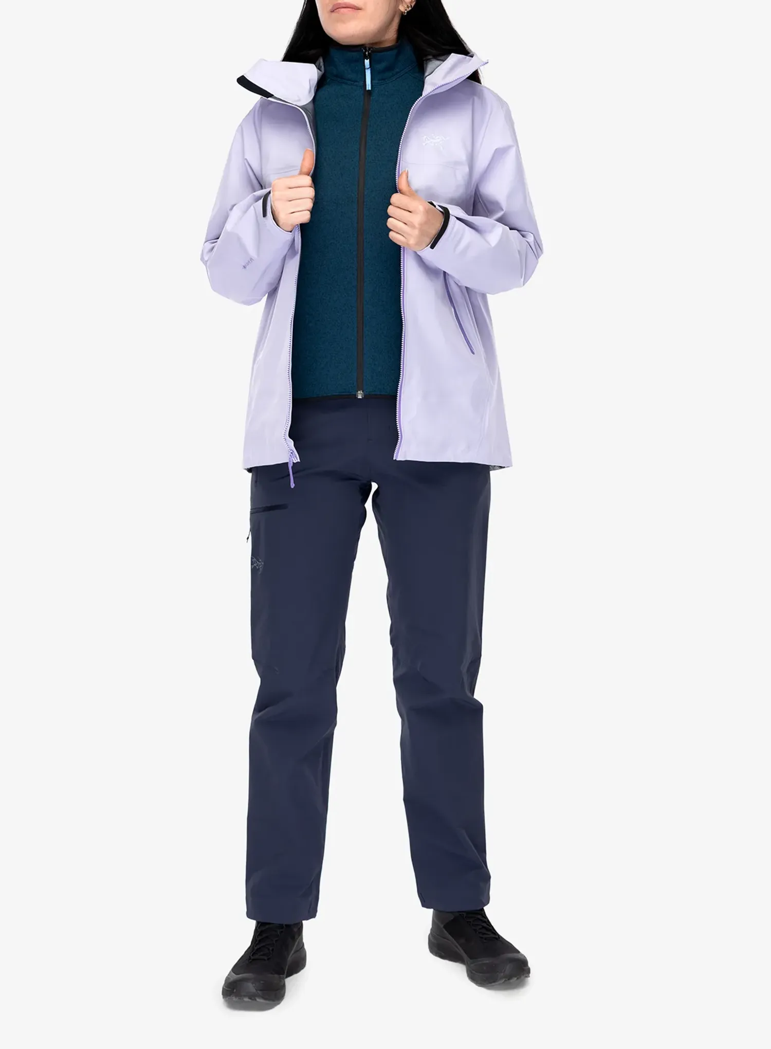 Ženska hardshell jakna Arcteryx Beta Jacket - mallow