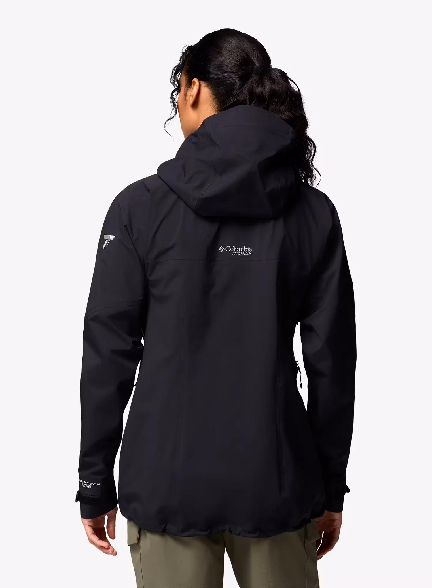 Ženska hardshell jakna Columbia Saudan Pro 3L Shell - black