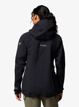 Ženska hardshell jakna Columbia Saudan Pro 3L Shell - black