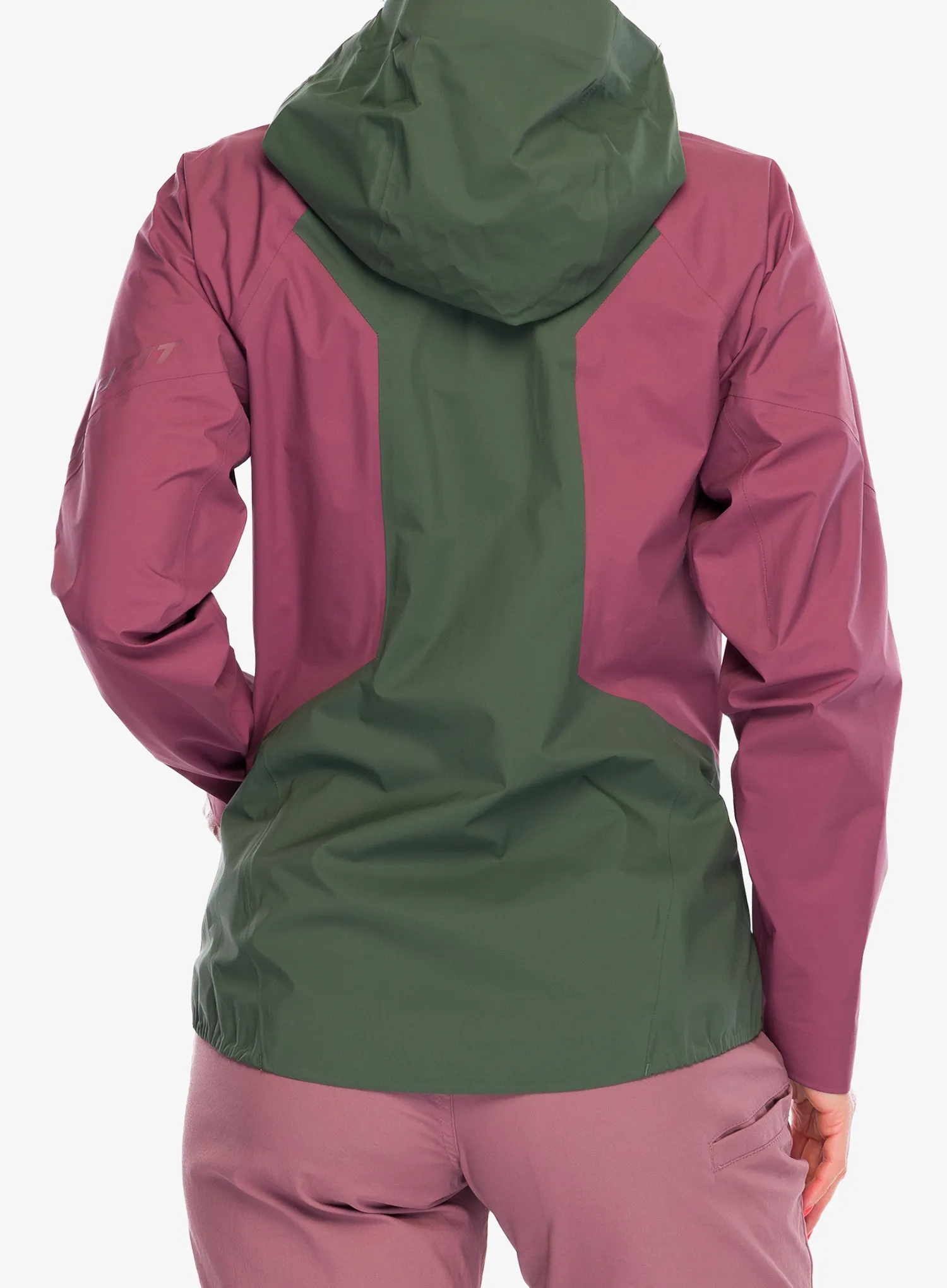 Ženska hardshell jakna Dynafit Transalper 3L Jacket - dark rose/thyme