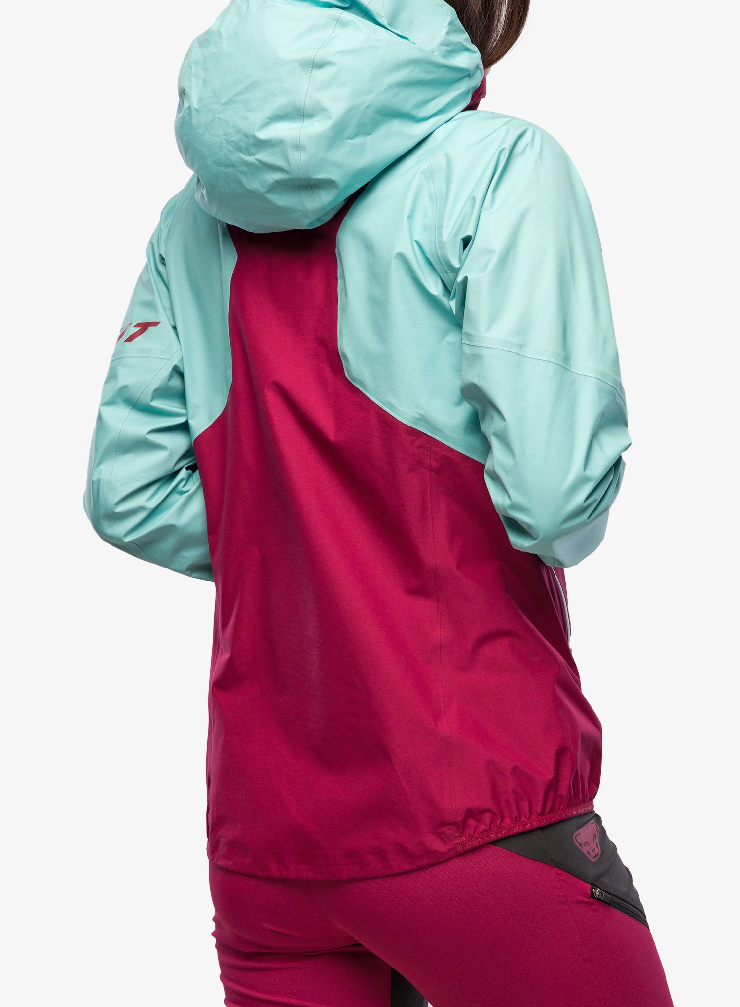 Ženska hardshell jakna Dynafit Transalper GTX Jacket  - marine blue/beet red
