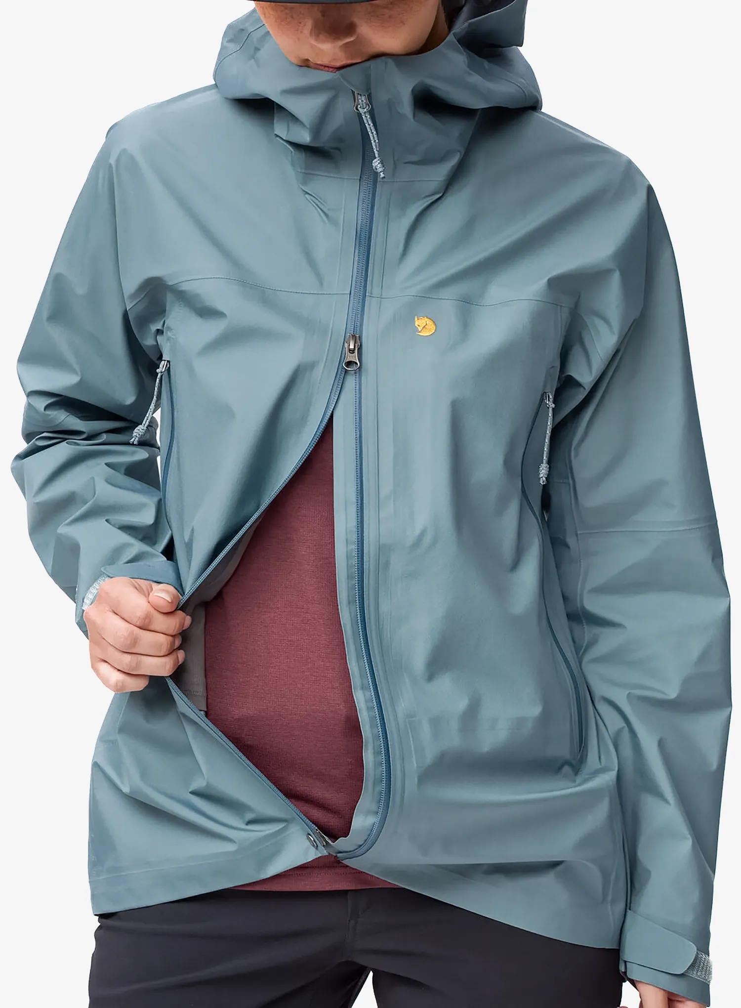 Ženska hardshell jakna Fjallraven Bergtagen GTX Lite Jacket - nimbus blue