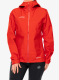 Ženska hardshell jakna Mammut Crater Light HS Hooded Jacket - mammut red