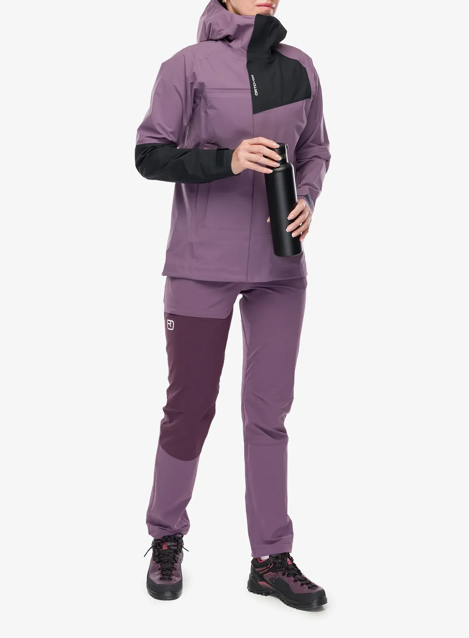 Ženska hardshell jakna Ortovox Seceda 3L Jacket - wild berry