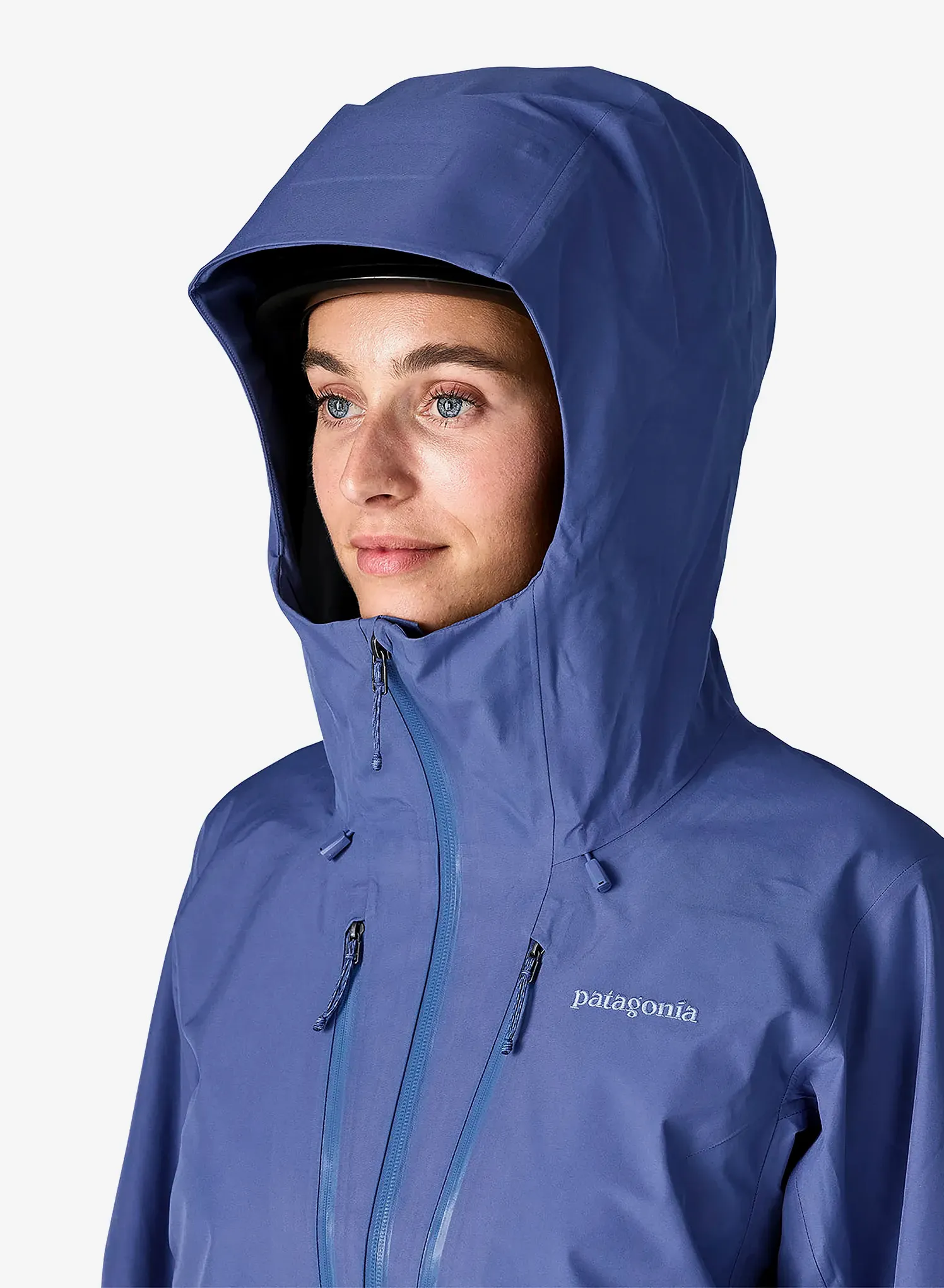 Ženska hardshell jakna Patagonia Triolet Jacket - current blue