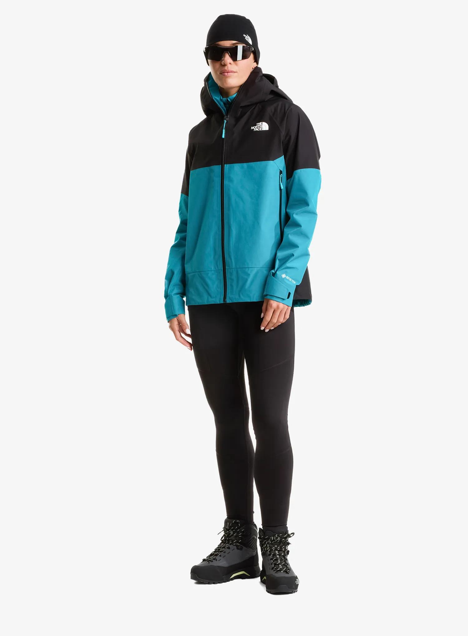 Ženska hardshell jakna The North Face GTX Jazzi Jacket - deep teal/tnf black