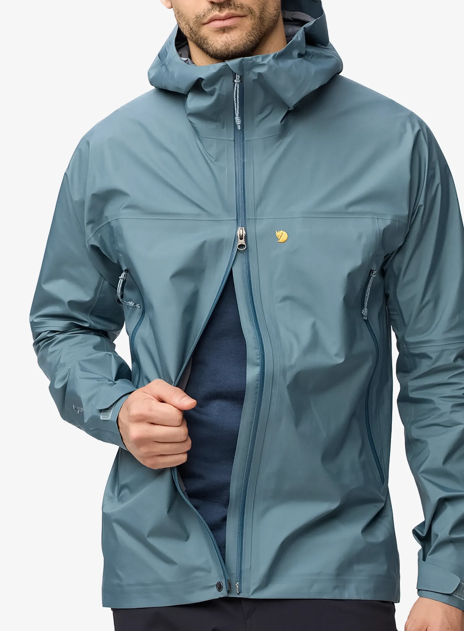 Nepremočljiva jakna Fjallraven Bergtagen GTX lite Jacket - nimbus blue