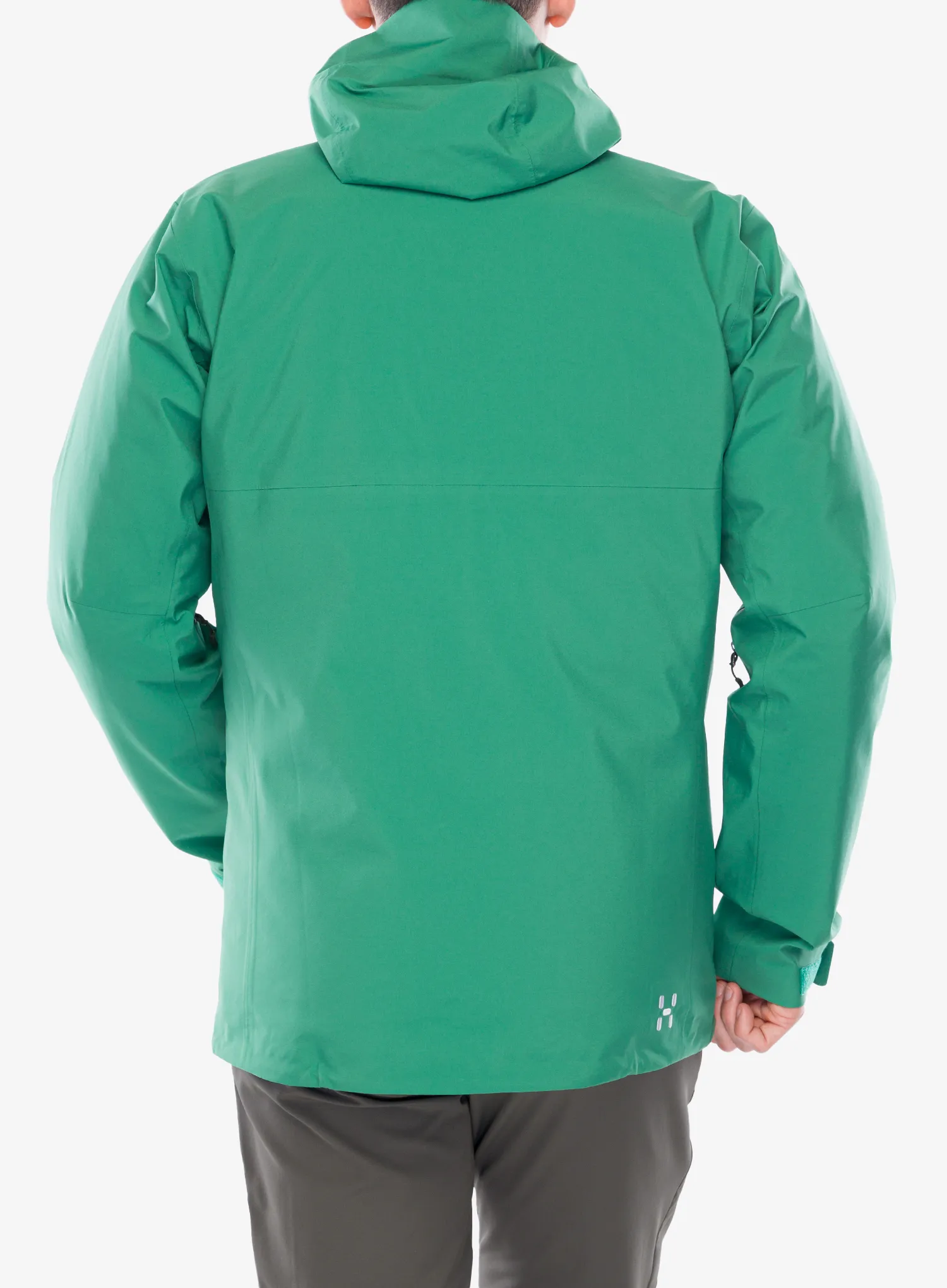 Nepremočljiva jakna Haglofs Front Proof Jacket - dk jelly green