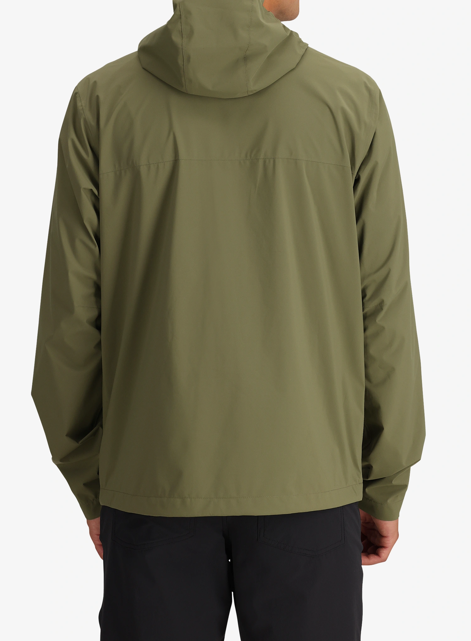 Nepremočljiva jakna Outdoor Research Stratoburst Stretch Rain Jacket - ranger green