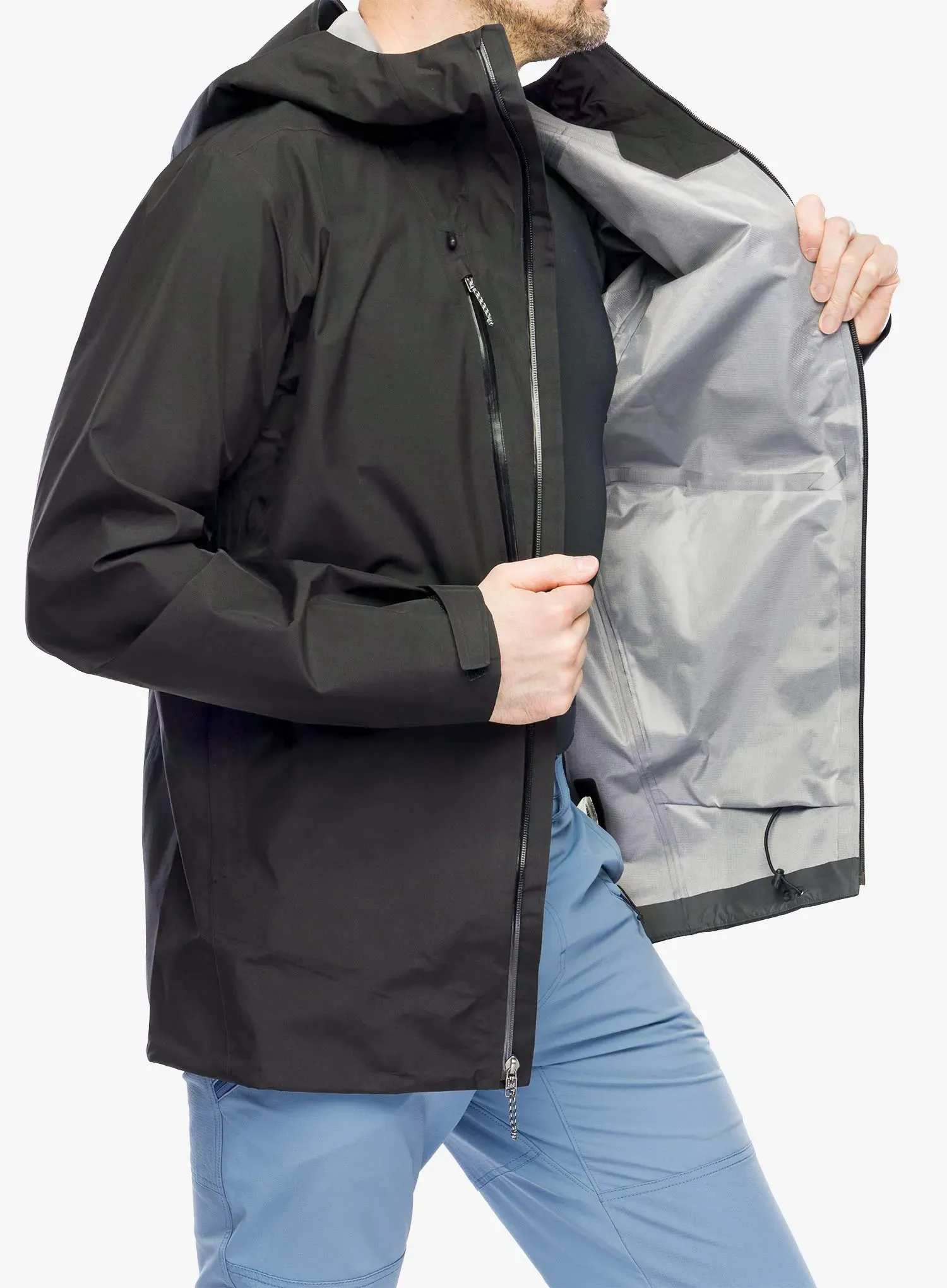 Nepremočljiva jakna Patagonia Triolet Jkt - black