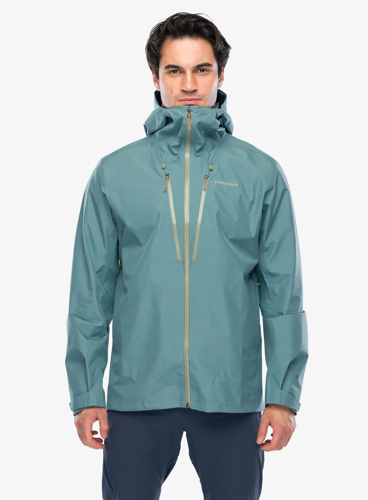 Nepremočljiva jakna Patagonia Triolet Jkt - blue sage
