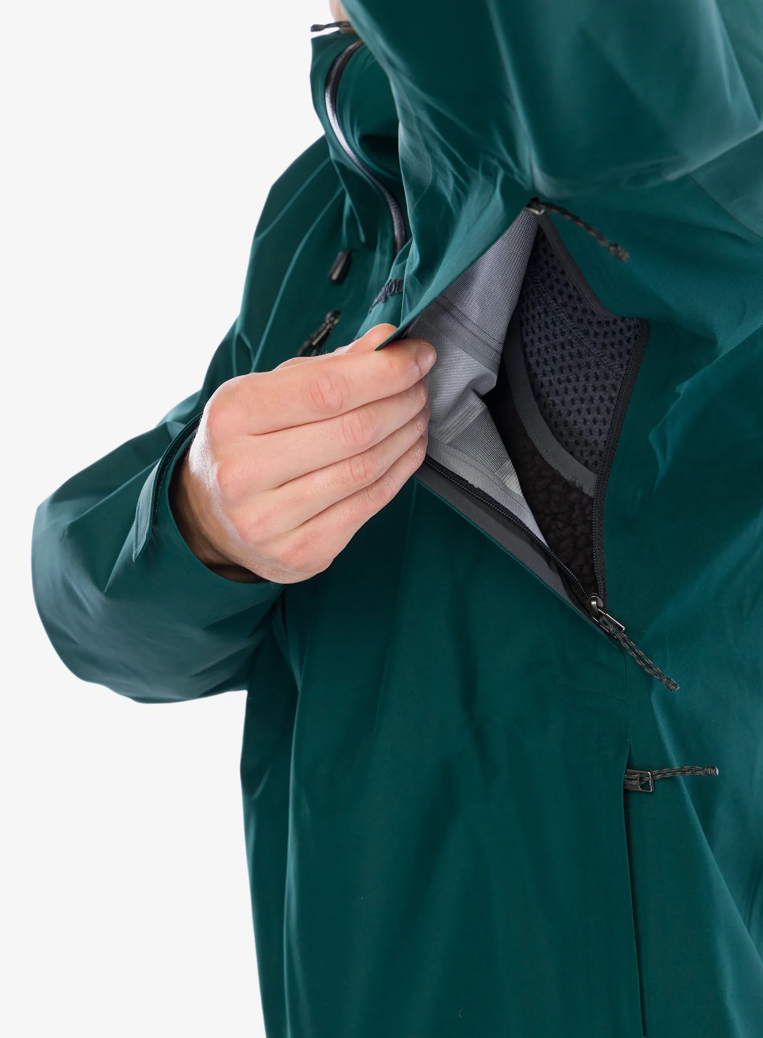 Nepremočljiva jakna Patagonia Triolet Jkt - cascade green