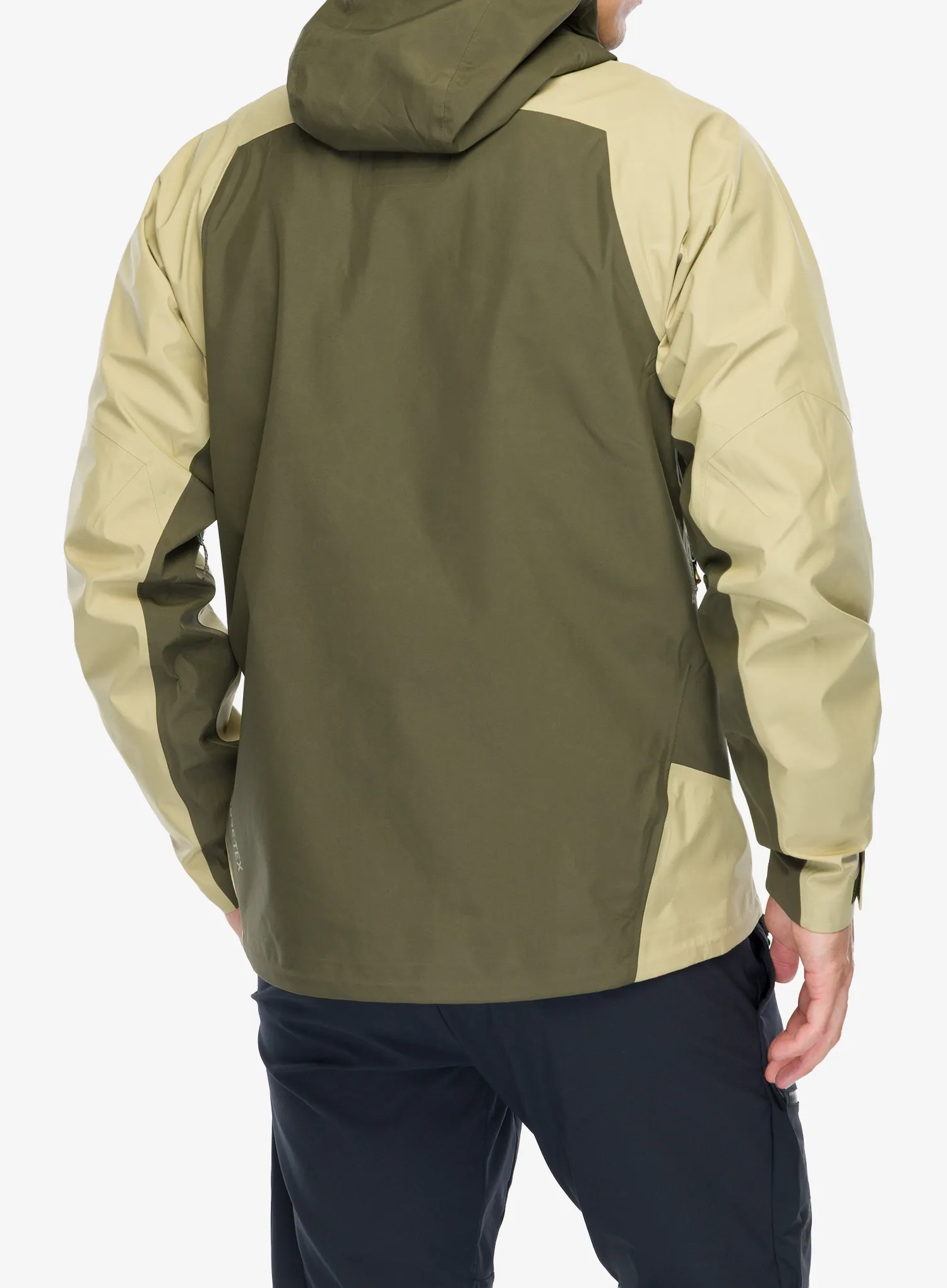 Nepremočljiva jakna Salomon Outline 3L GTX Shell - grape leaf/gray green