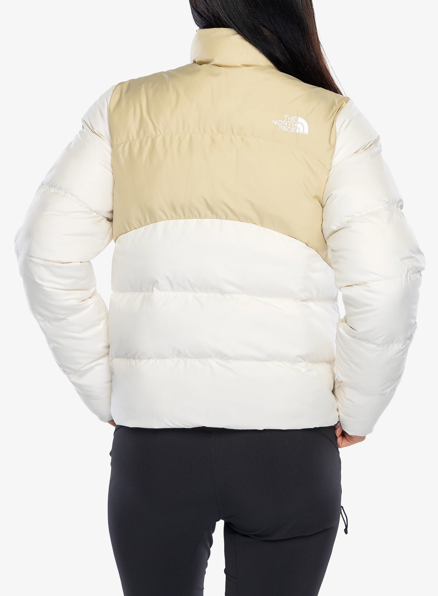 Ženska zimska jakna The North Face Saikuru Jacket - gravel/white dune