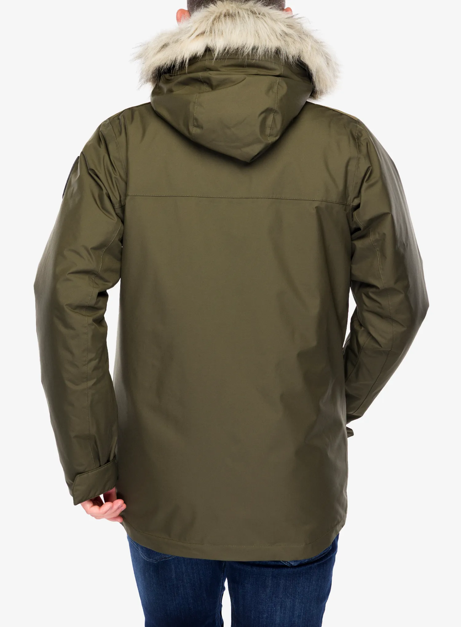 Moška zimska jakna Helly Hansen Coastal 3.0 Parka - utility green/snow