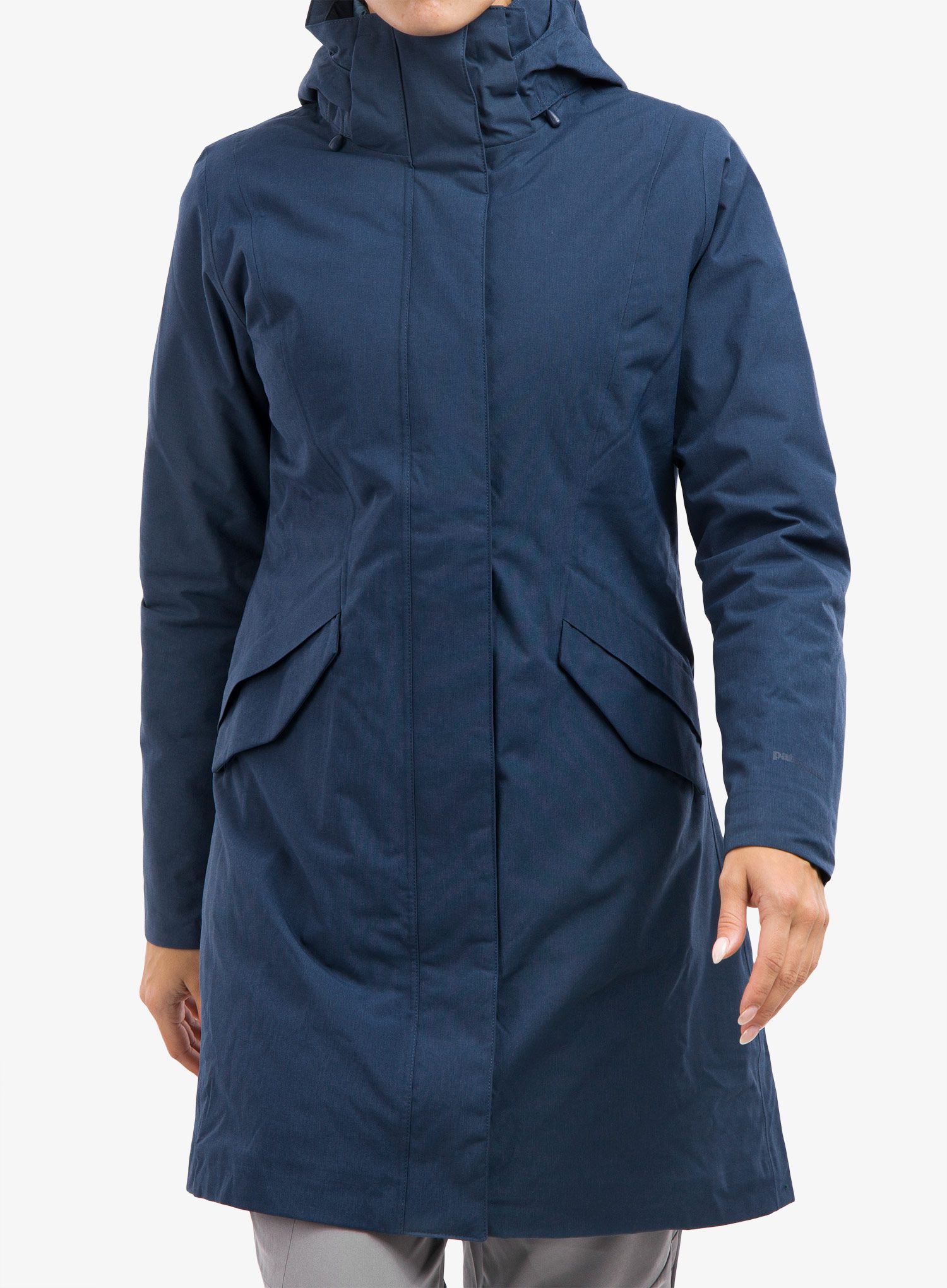 Ženska jakna Patagonia Vosque 3-in-1 Parka - tidepool blue