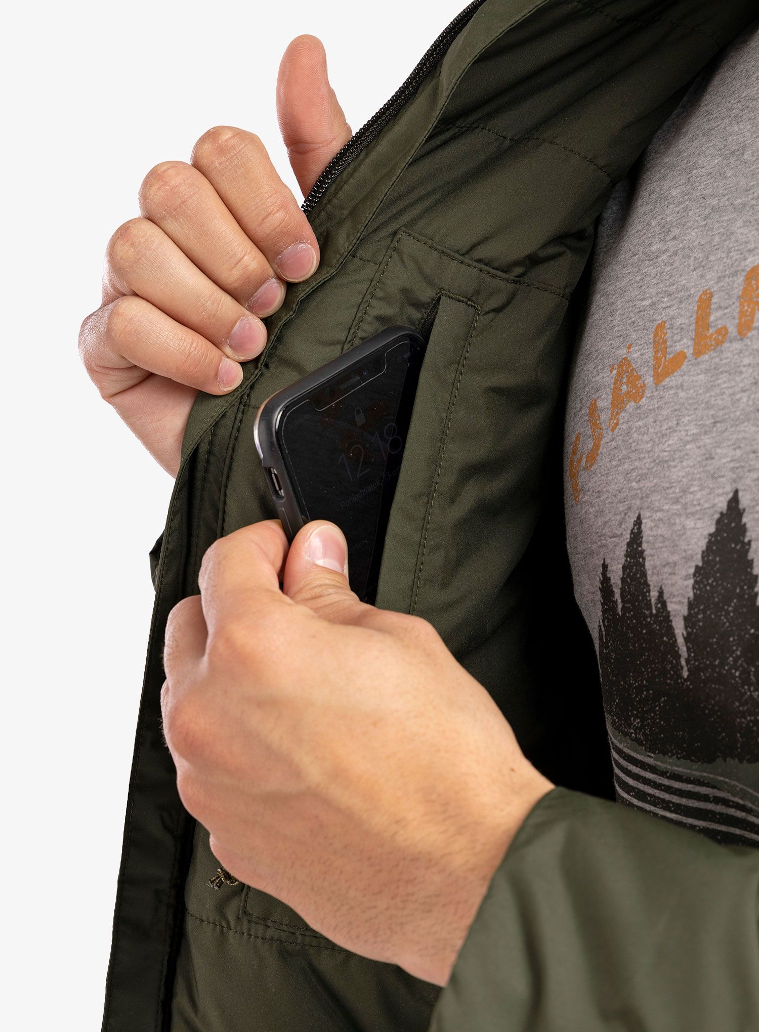 Jakna 3 v 1 Fjallraven Visby 3 in 1 Jacket - deep forest