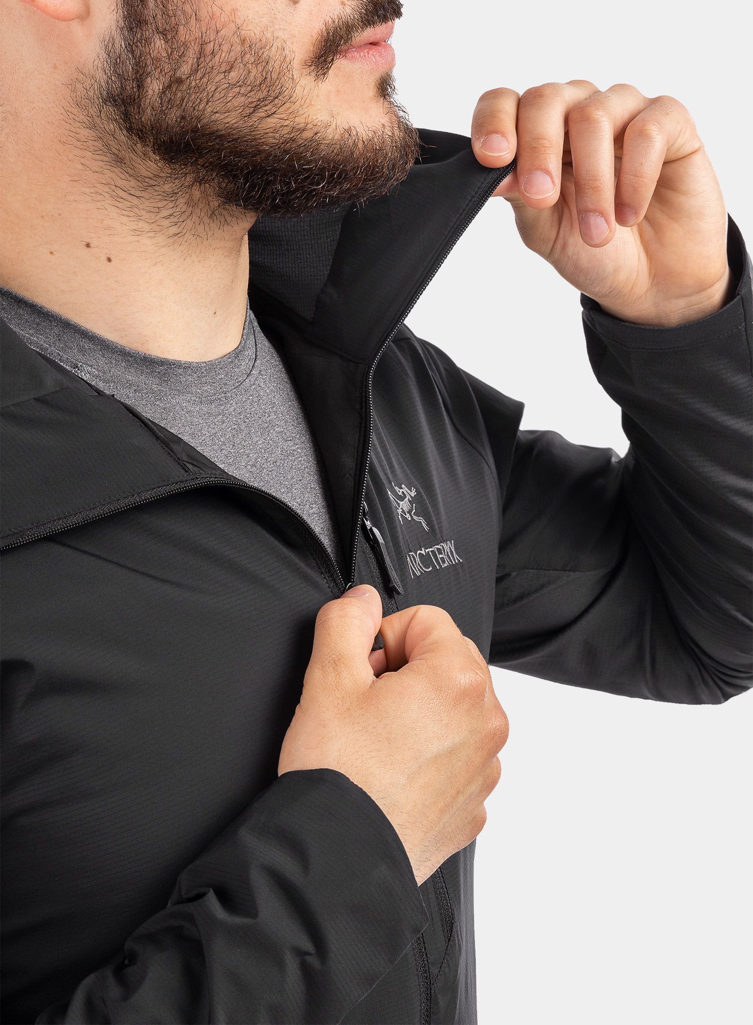 Moška jakna Arcteryx Atom SL Anorak - black