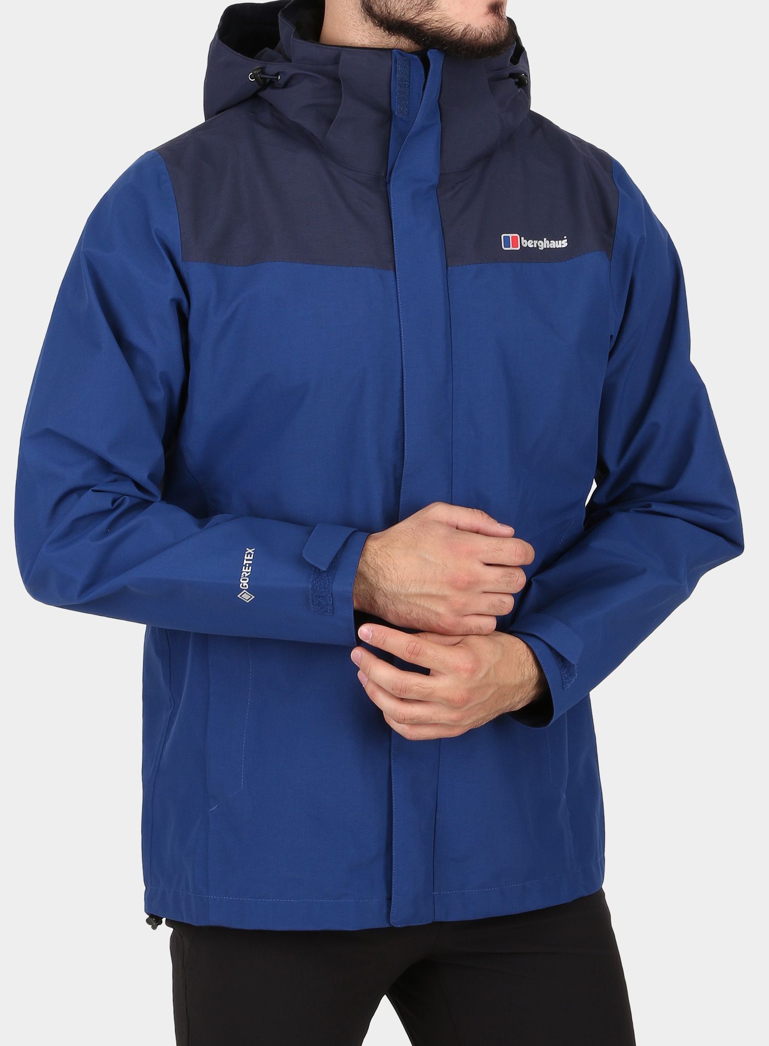 Nepremočljiva jakna Berghaus Hillwalker InterActive Jacket - deep water