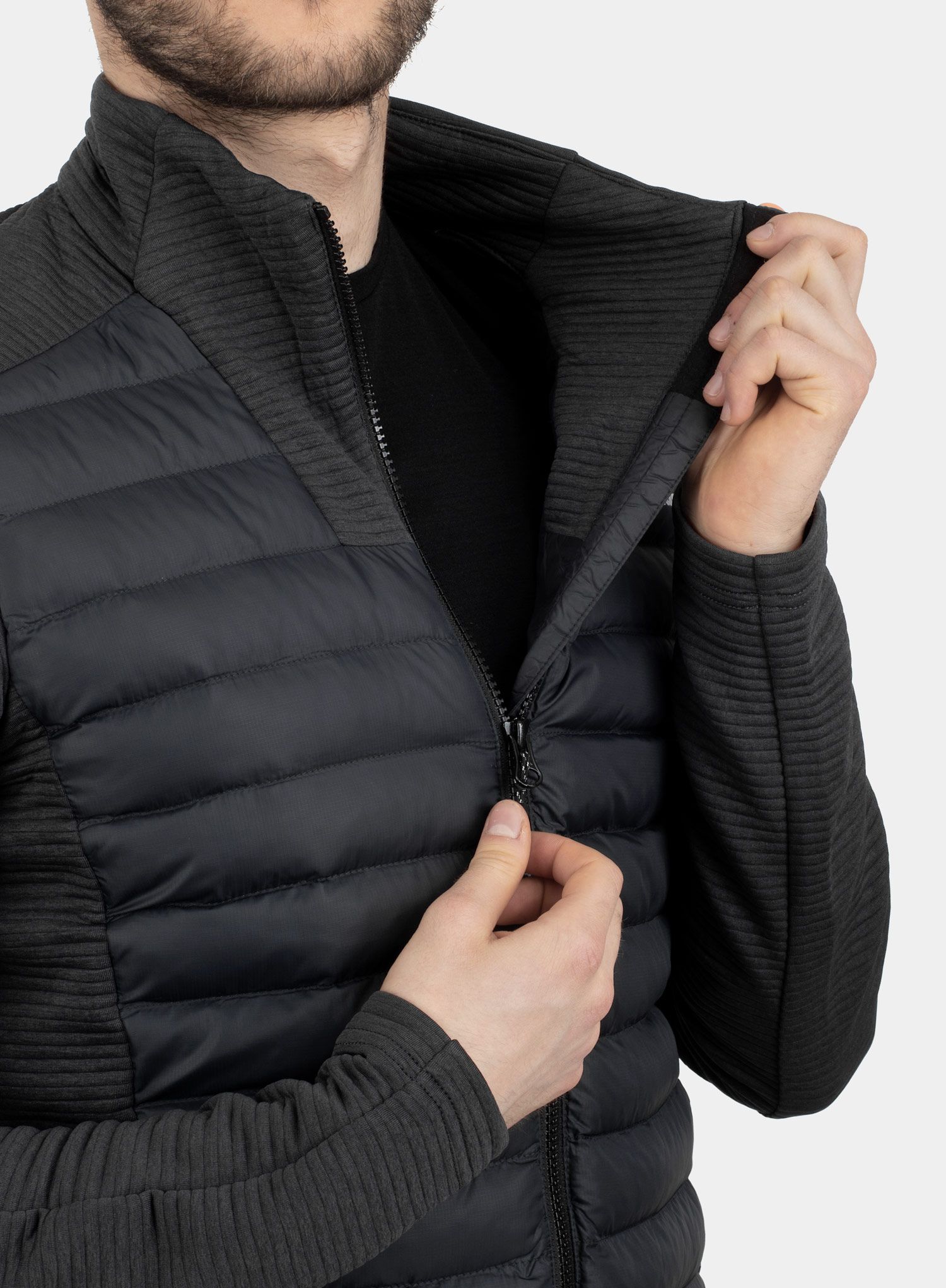 Hibridna jakna Berghaus Hottar Hybrid Jacket - black/black