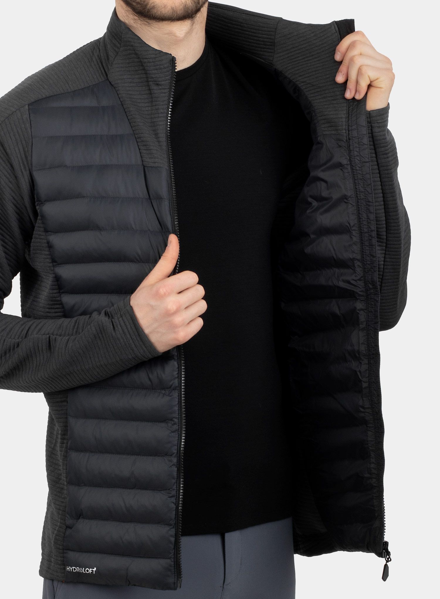Hibridna jakna Berghaus Hottar Hybrid Jacket - black/black