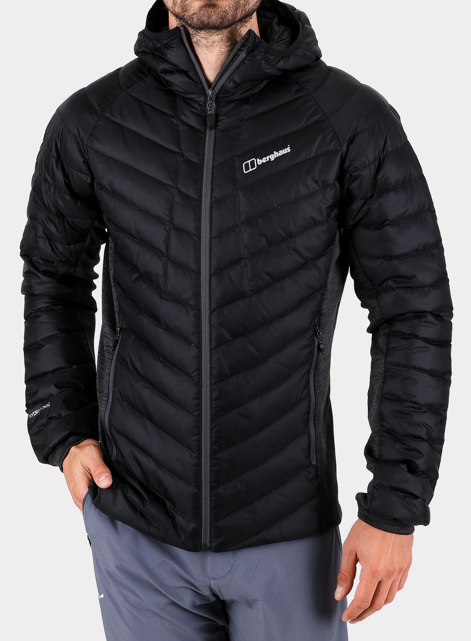 Moška puhovka Berghaus Tephra Stretch Reflect Down - jet black