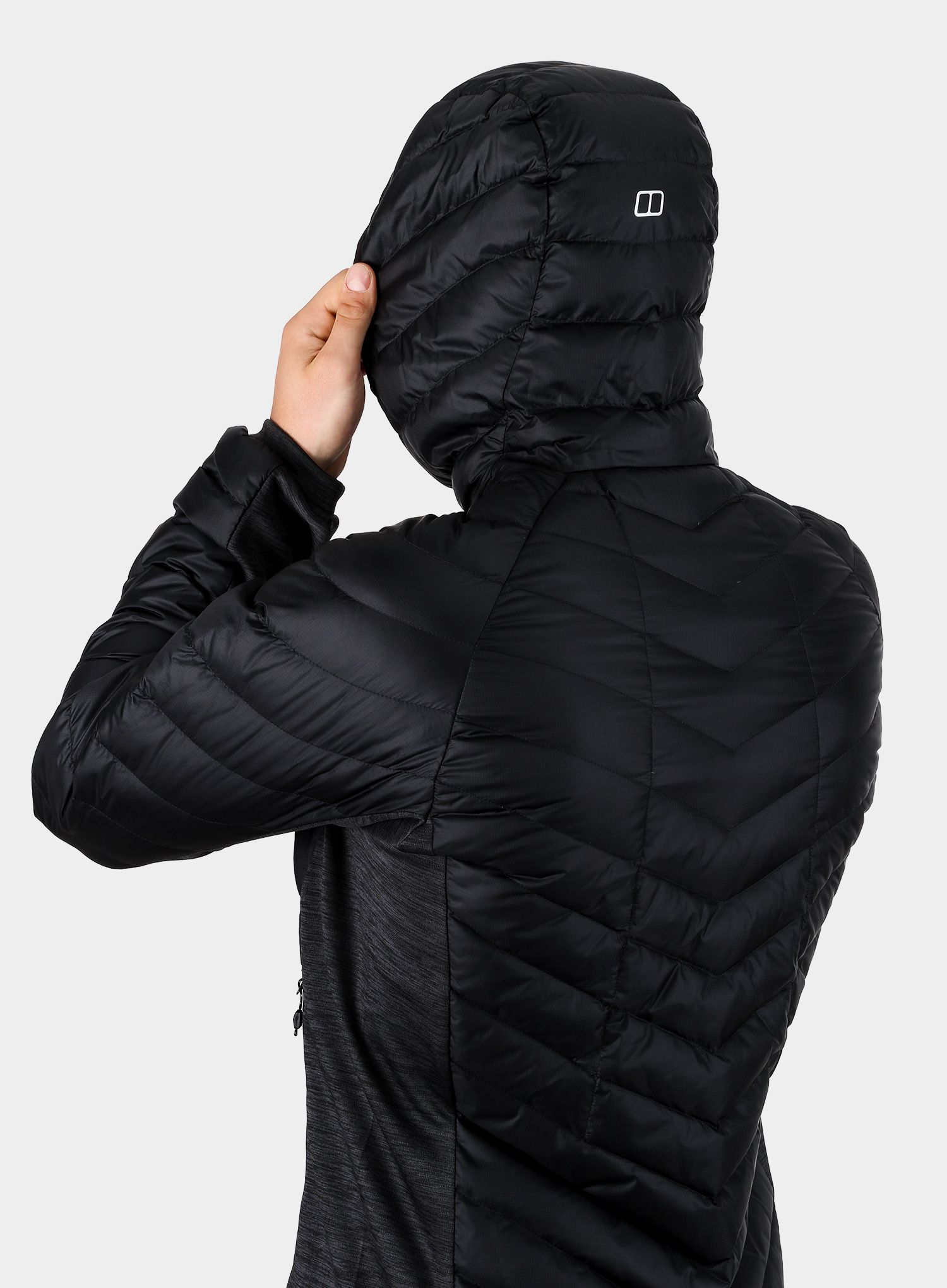 Moška puhovka Berghaus Tephra Stretch Reflect Down - jet black