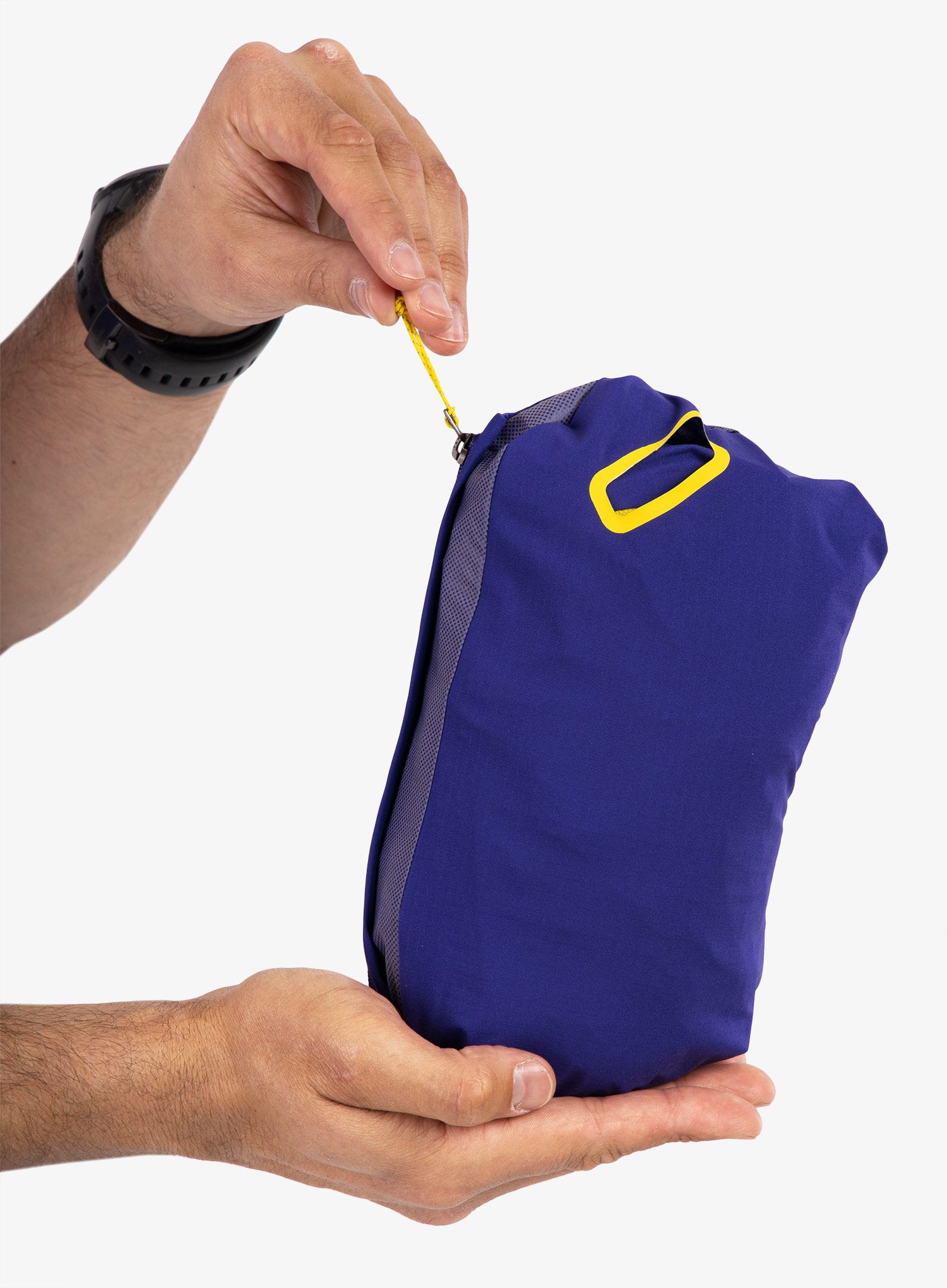 Moška tekaška jakna Salomon Bonatti Trail Jacket - empire yellow/deep blue