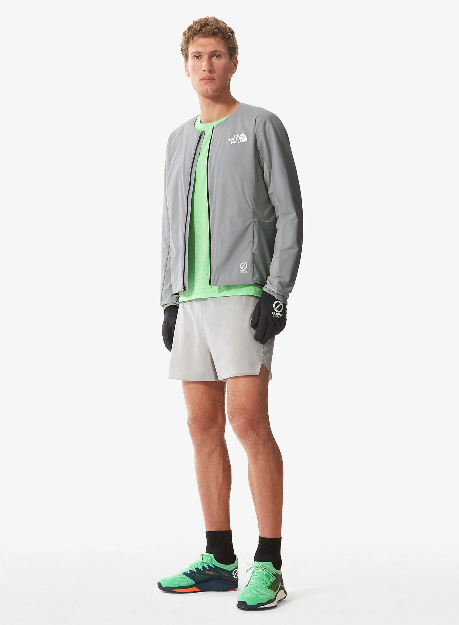 Moška tekaška jakna The North Face Flight Ventrix Jacket - meld grey