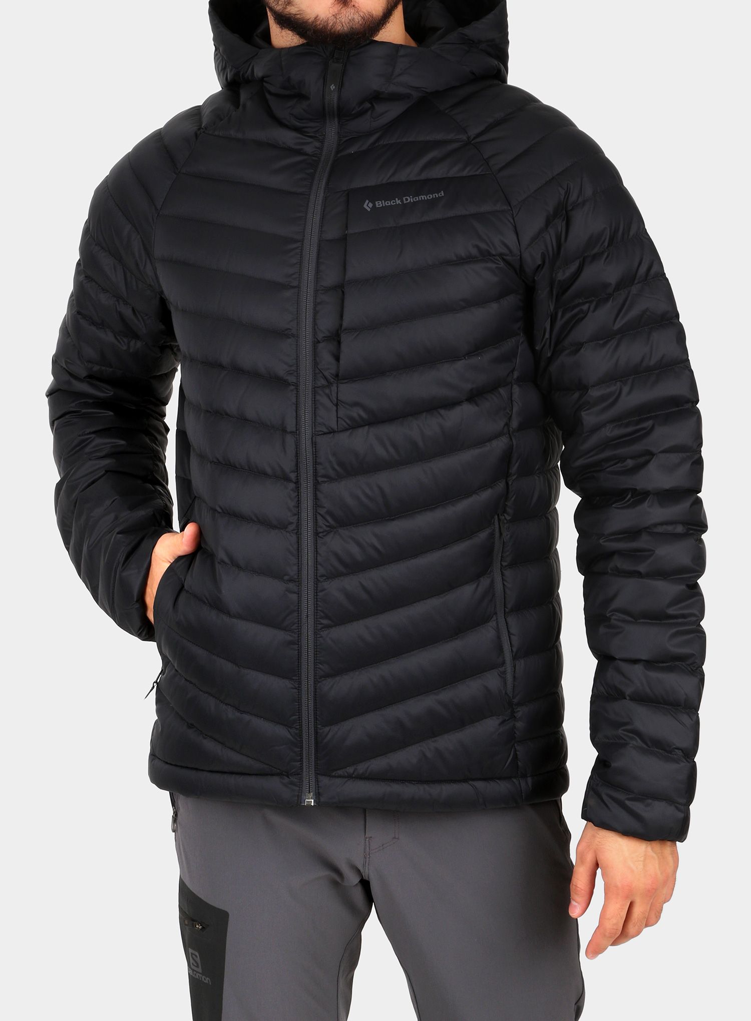 Moška puhovka Black Diamond Access Down Hoody - black