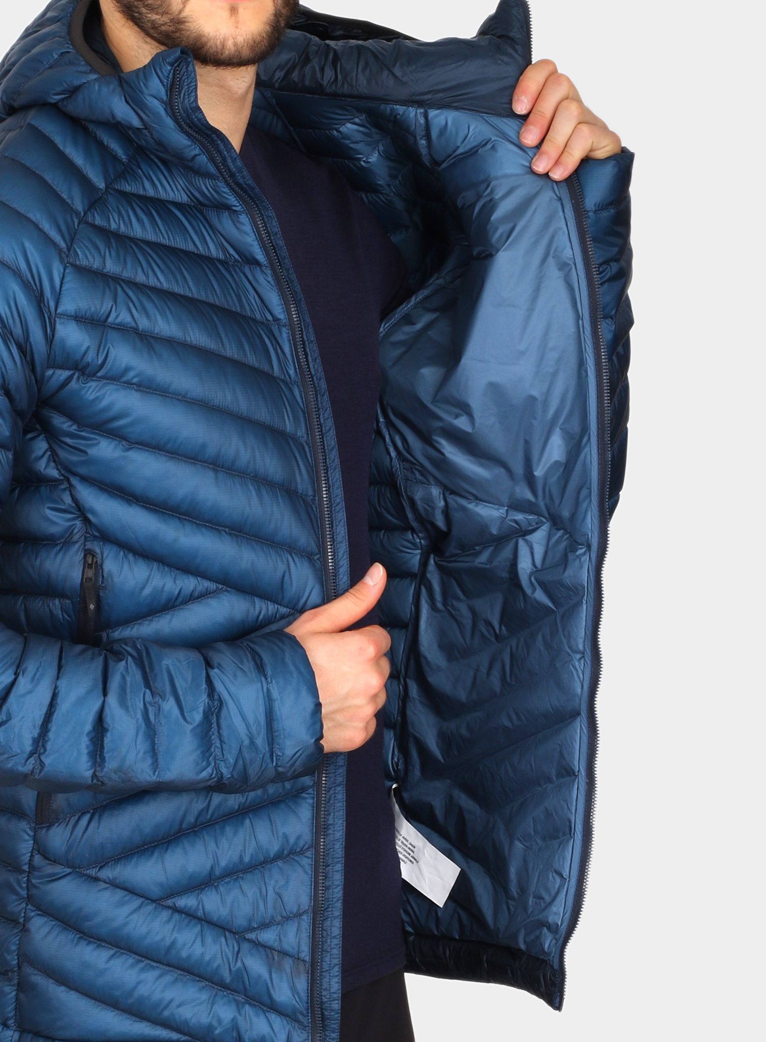 Puhovka Black Diamond Approach Down Hoody - astral blue