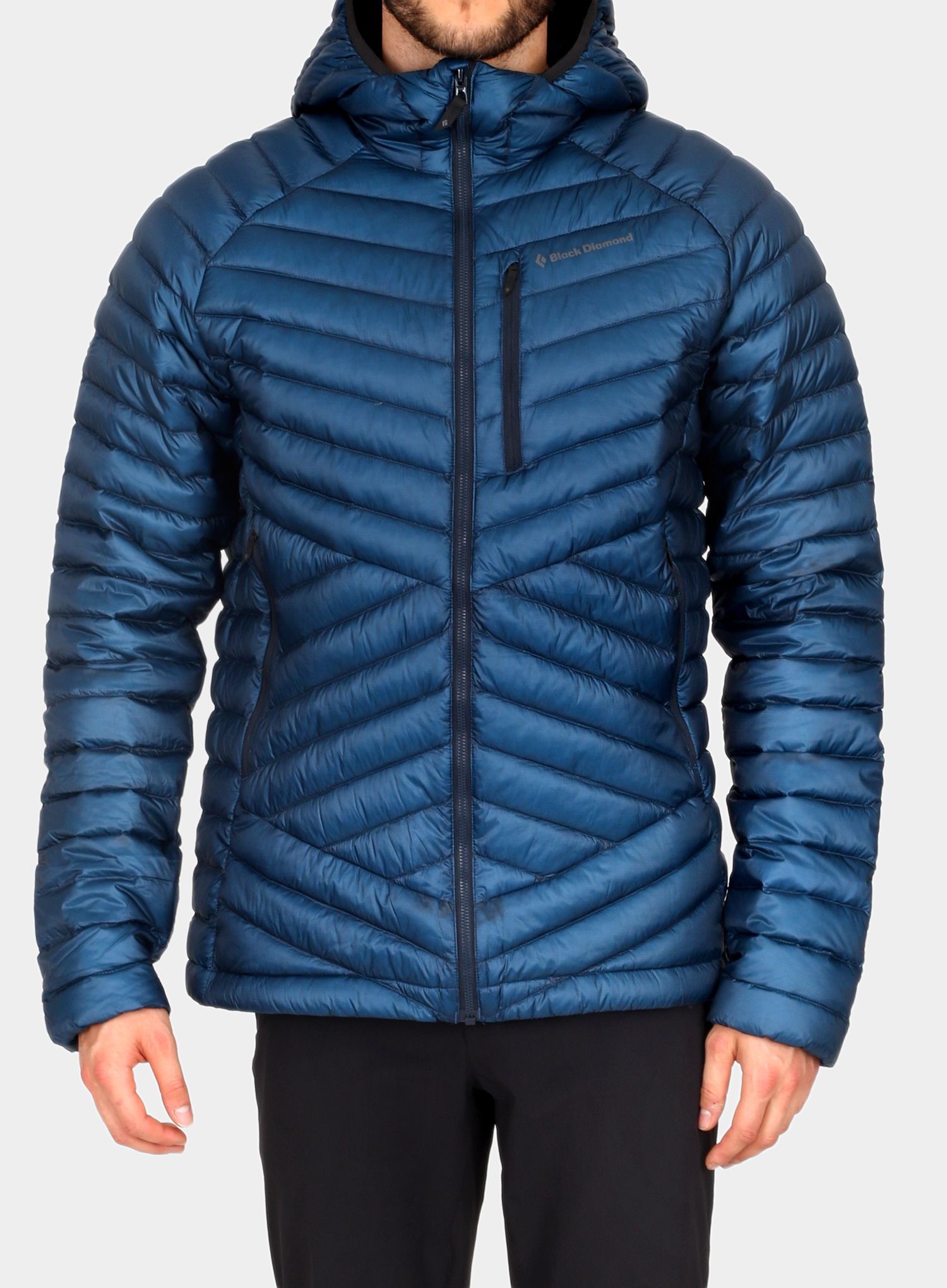 Puhovka Black Diamond Approach Down Hoody - astral blue